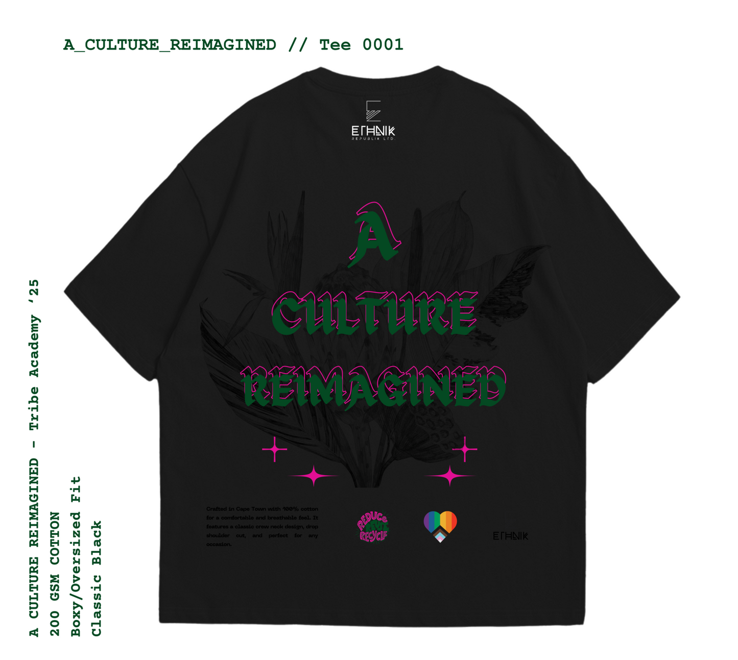 Ethnik “A_Culture_Reimagined” T-shirt