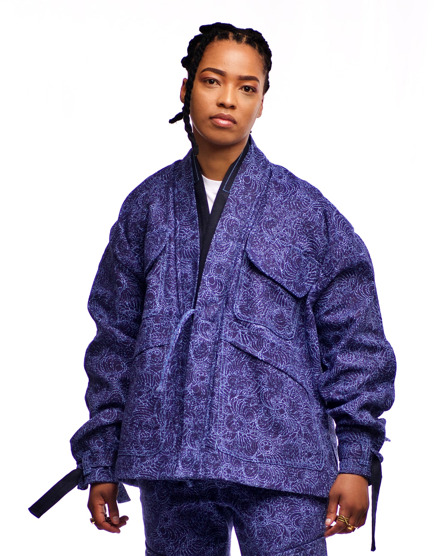 The Warwick Double Lapel Kimono