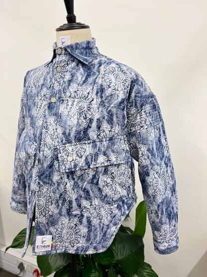 Afri-Ski Shweshwe Puffer Jacket