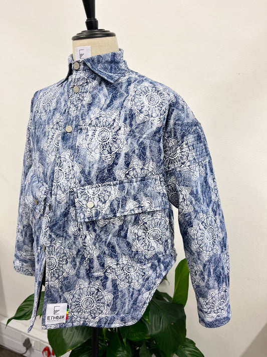 Afri-Ski Shweshwe Puffer Jacket