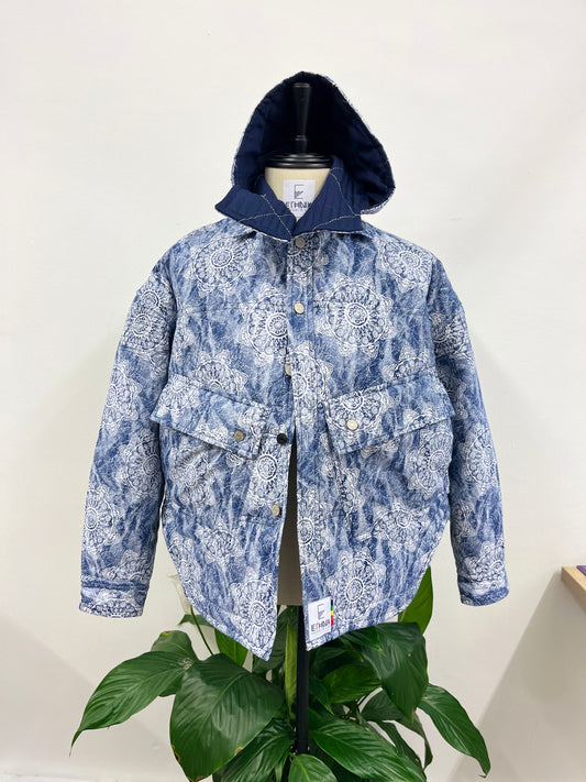 Afri-Ski Shweshwe Puffer Jacket