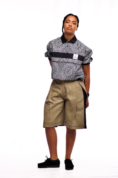 Lydford Pleated Bermuda