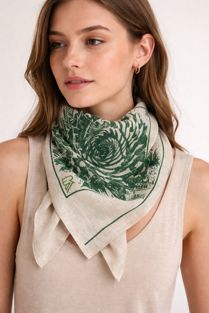 Kharetsa Linen Scarf