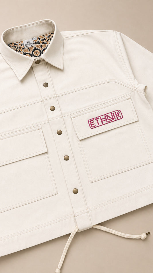 PinkProtea Ivory Jacket
