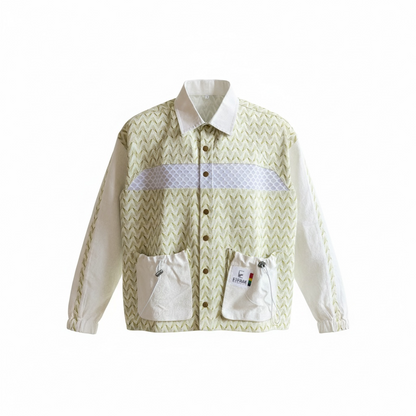 Shweshwe - Mesh Coach Jacket