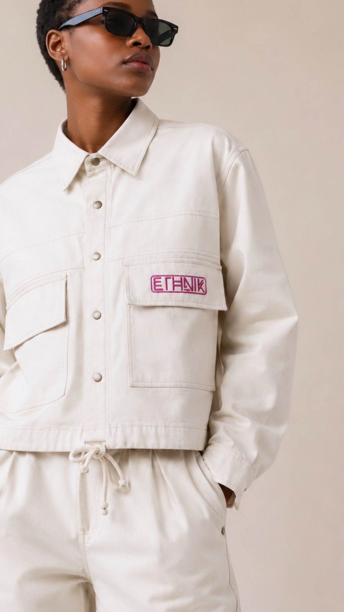 PinkProtea Ivory Jacket