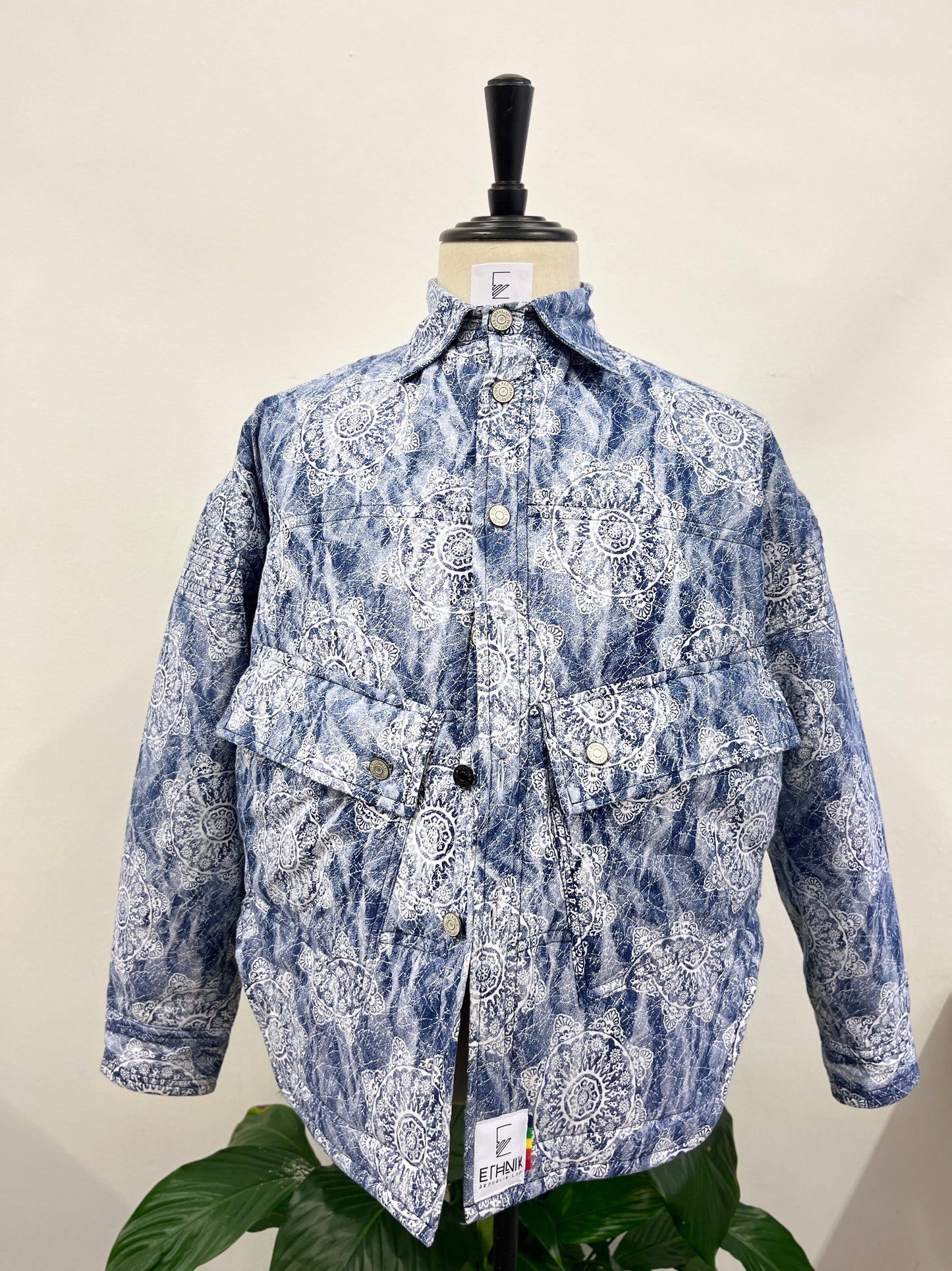 Afri-Ski Shweshwe Puffer Jacket