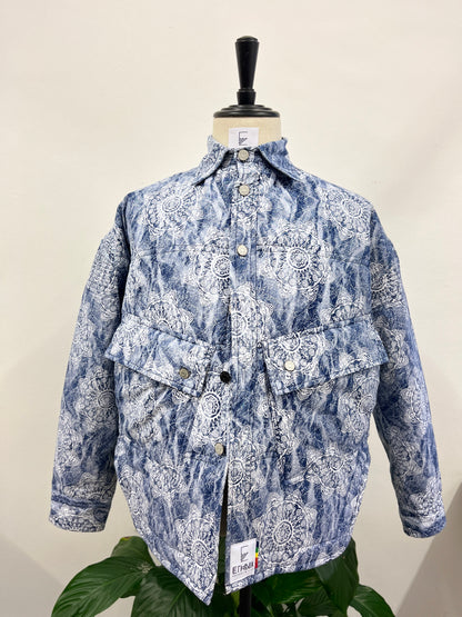 Afri-Ski Shweshwe Puffer Jacket