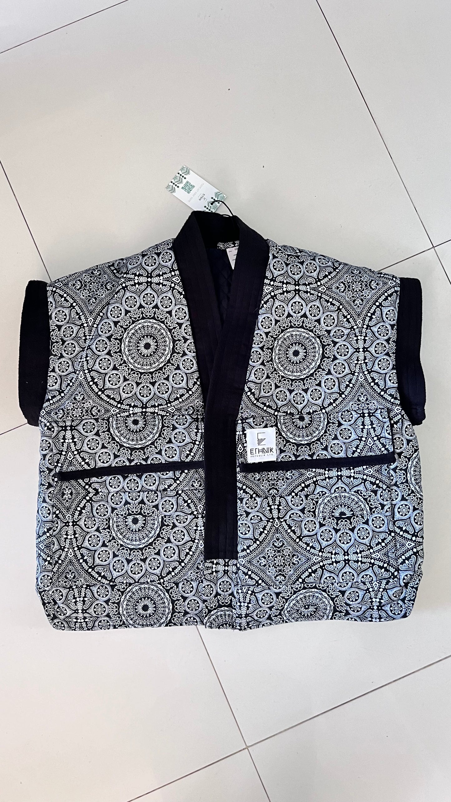 Mandala Puffer Vest