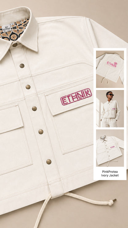 PinkProtea Ivory Jacket