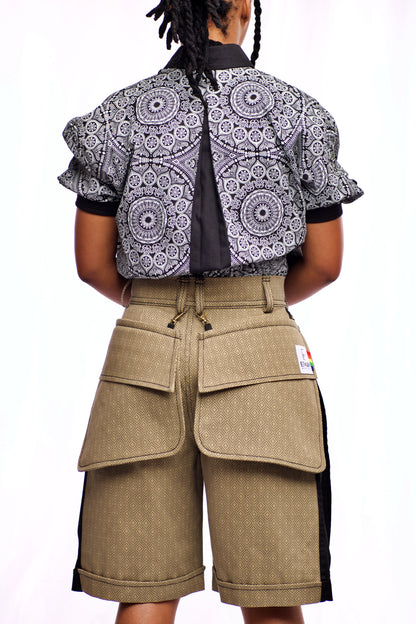 Lydford Pleated Bermuda