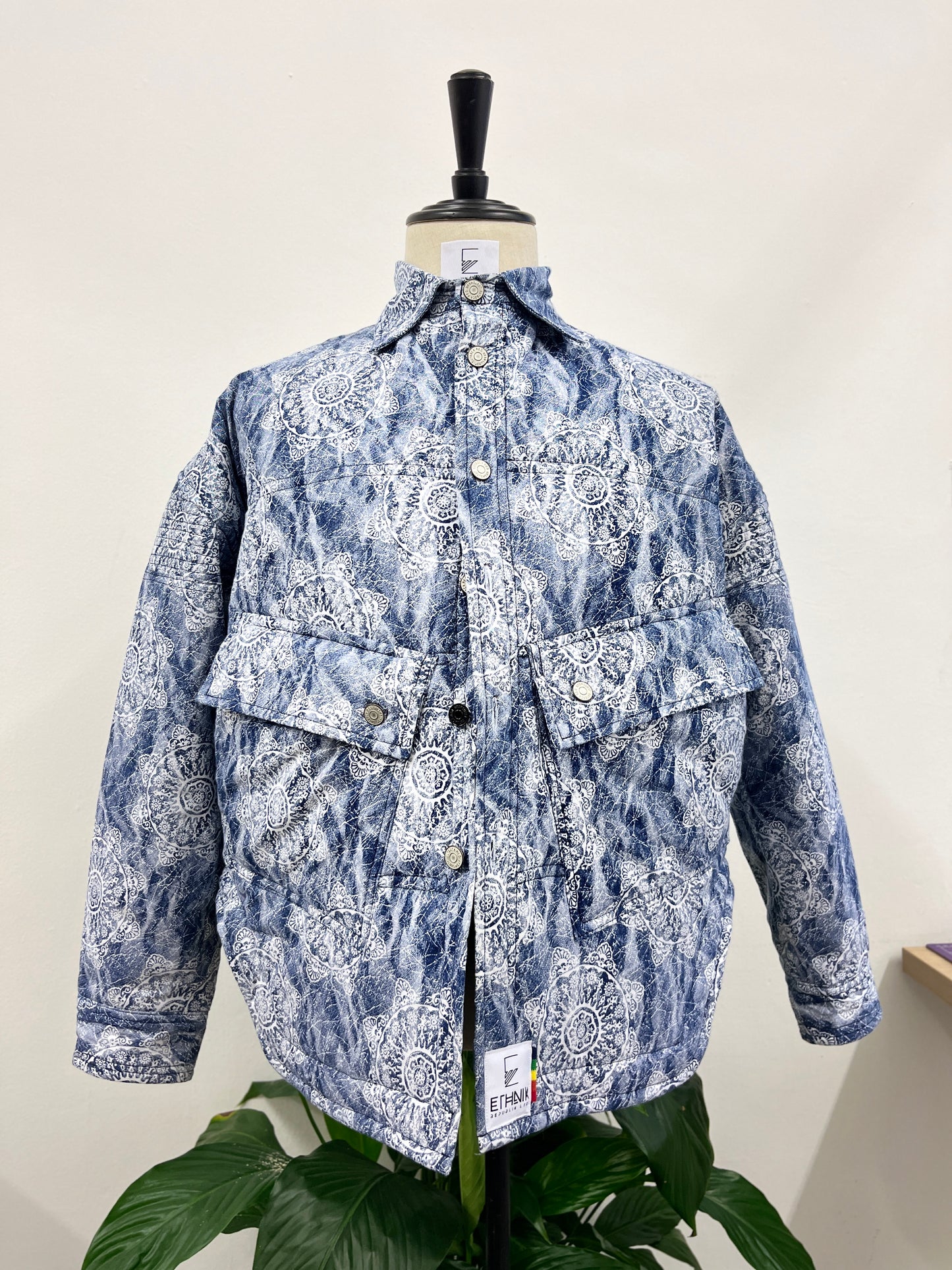 Afri-Ski Shweshwe Puffer Jacket