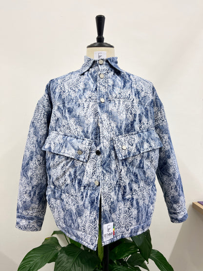 Afri-Ski Shweshwe Puffer Jacket