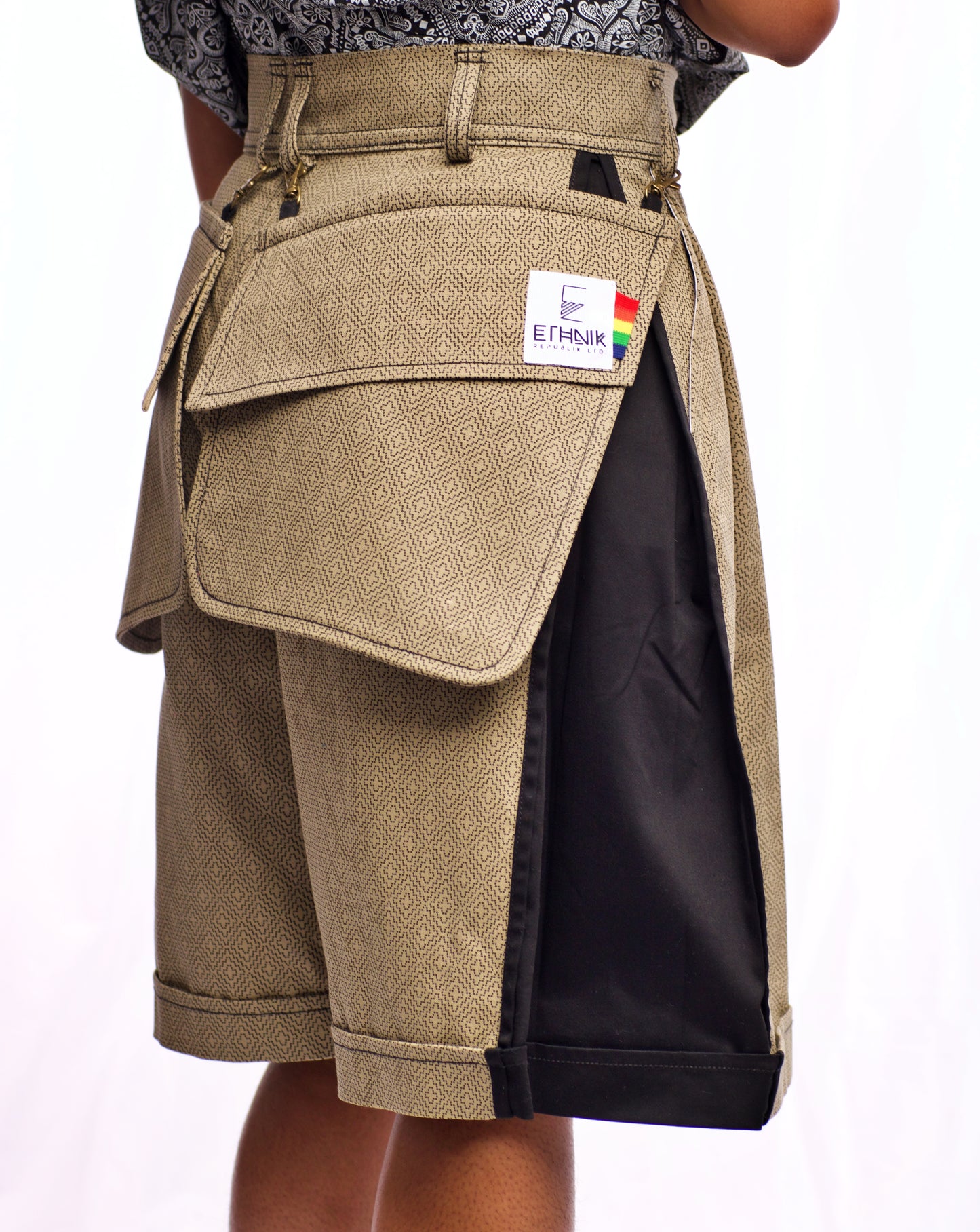 Lydford Pleated Bermuda