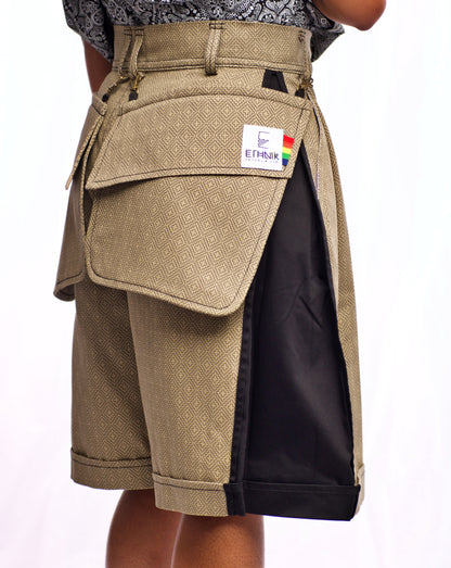 Lydford Pleated Bermuda