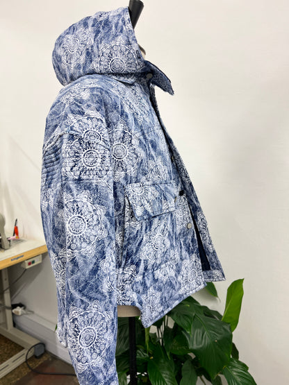 Afri-Ski Shweshwe Puffer Jacket