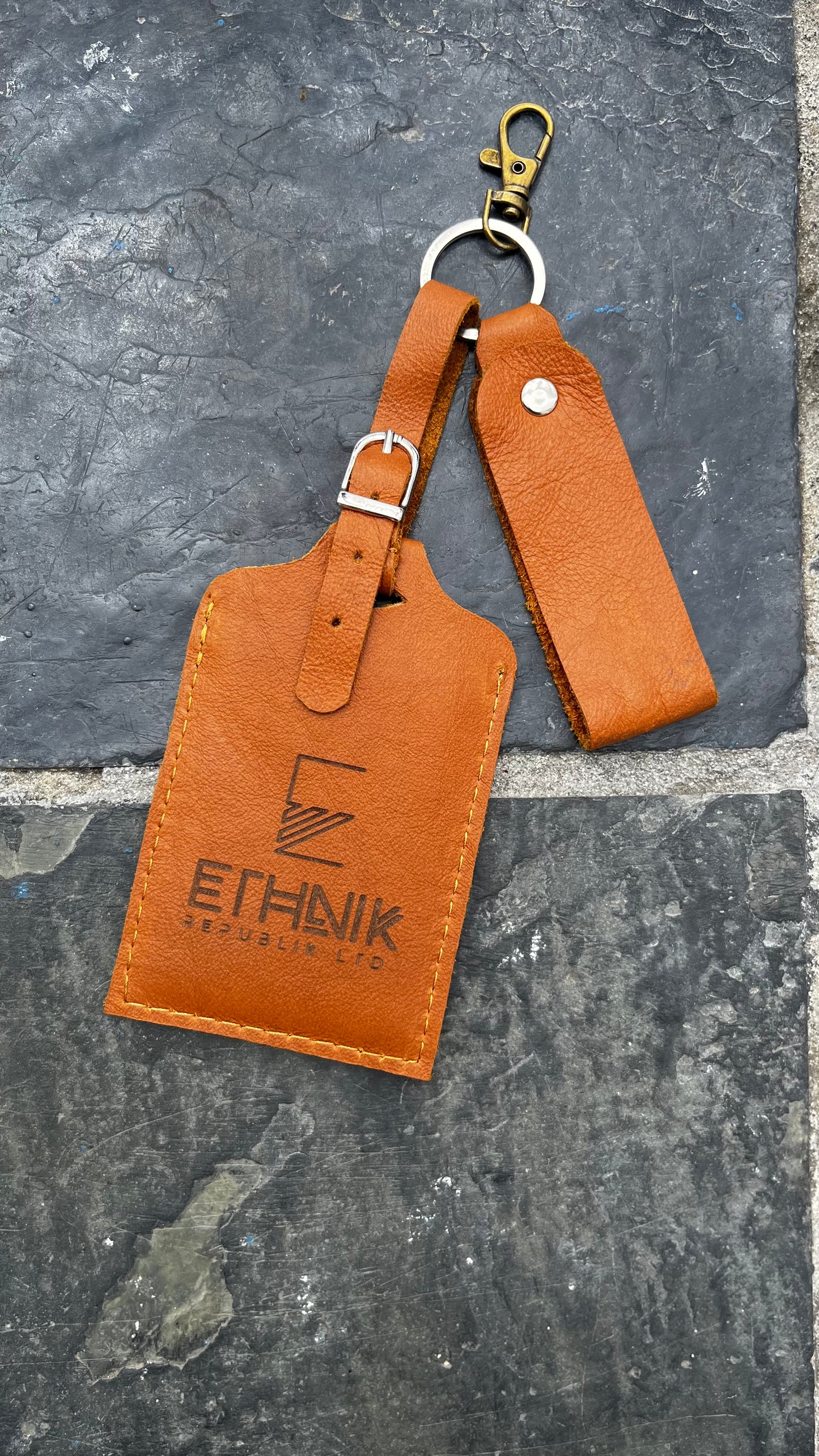 Ethnik Leather Cardholder