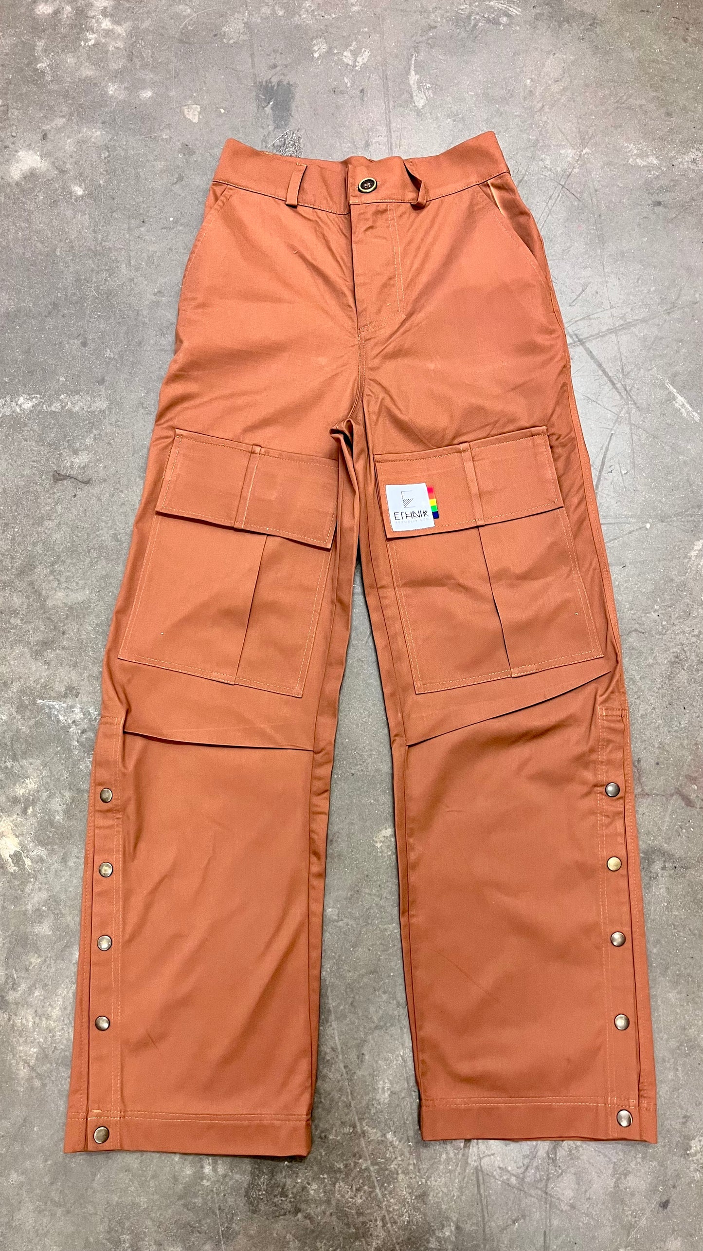 Side Studded Cargo Pants