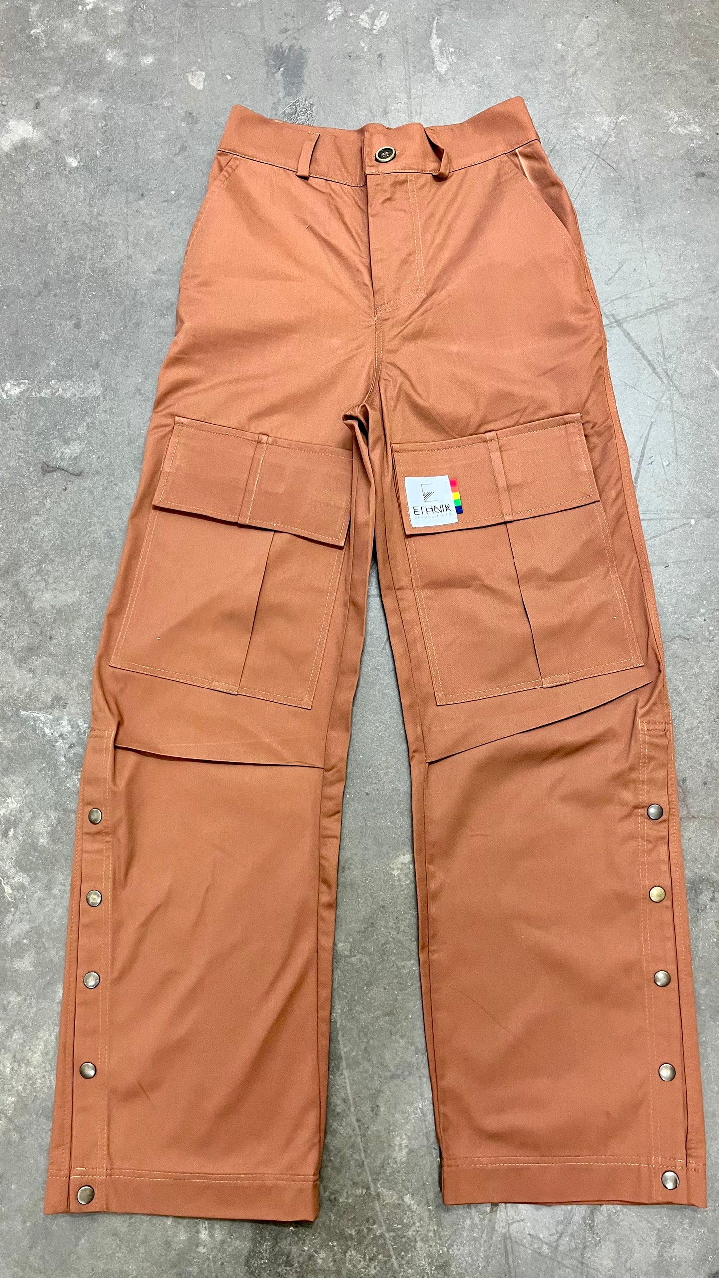 Side Studded Cargo Pants
