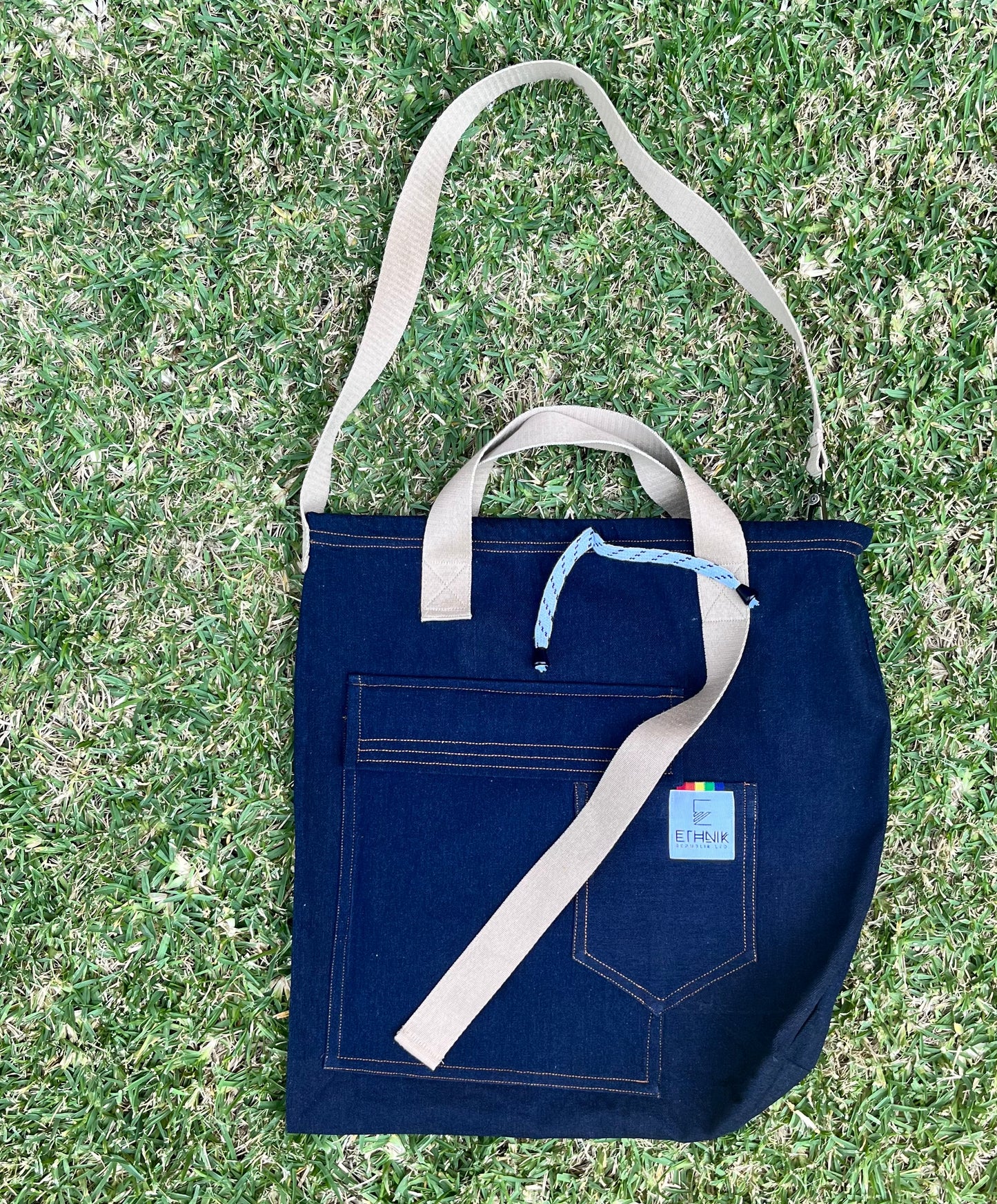 Denim Tote Bag