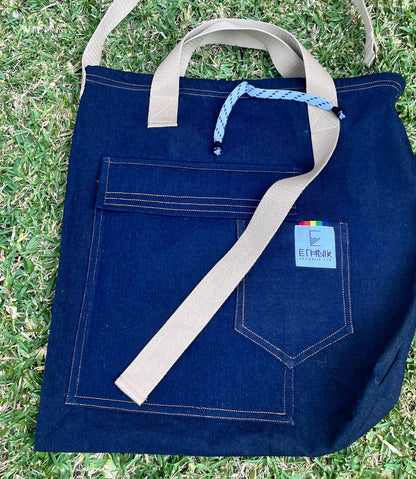 Denim Tote Bag