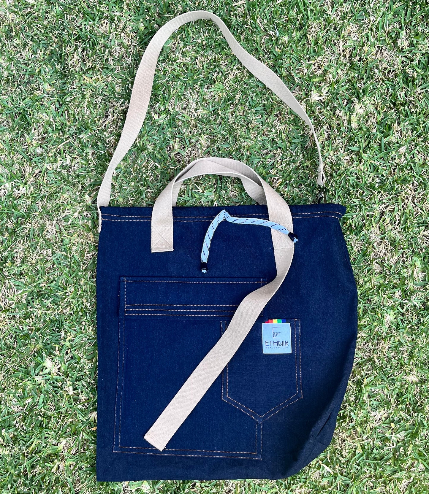 Denim Tote Bag