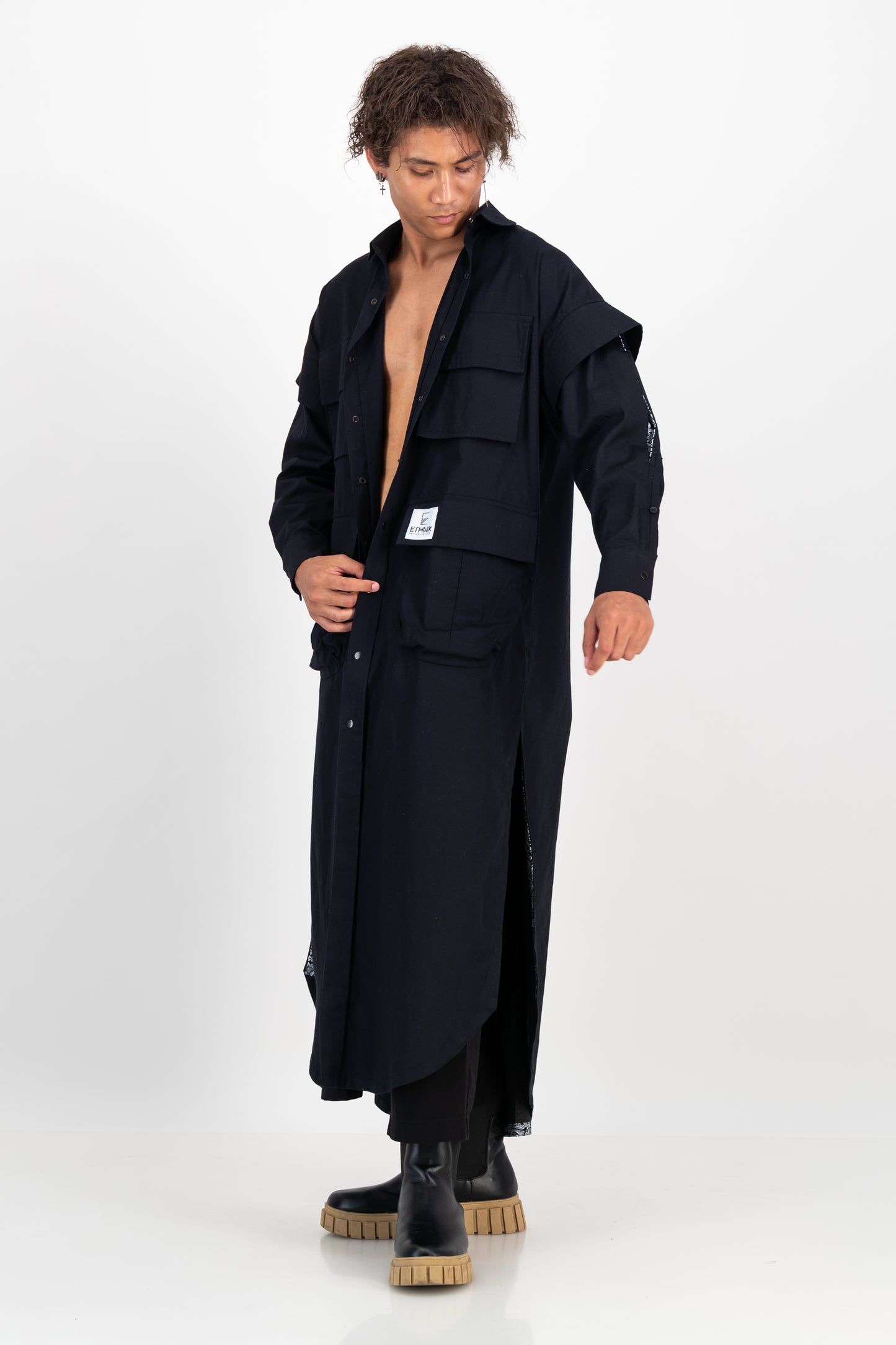 Ethnik Ltd. Edenrose Maxi Shacket