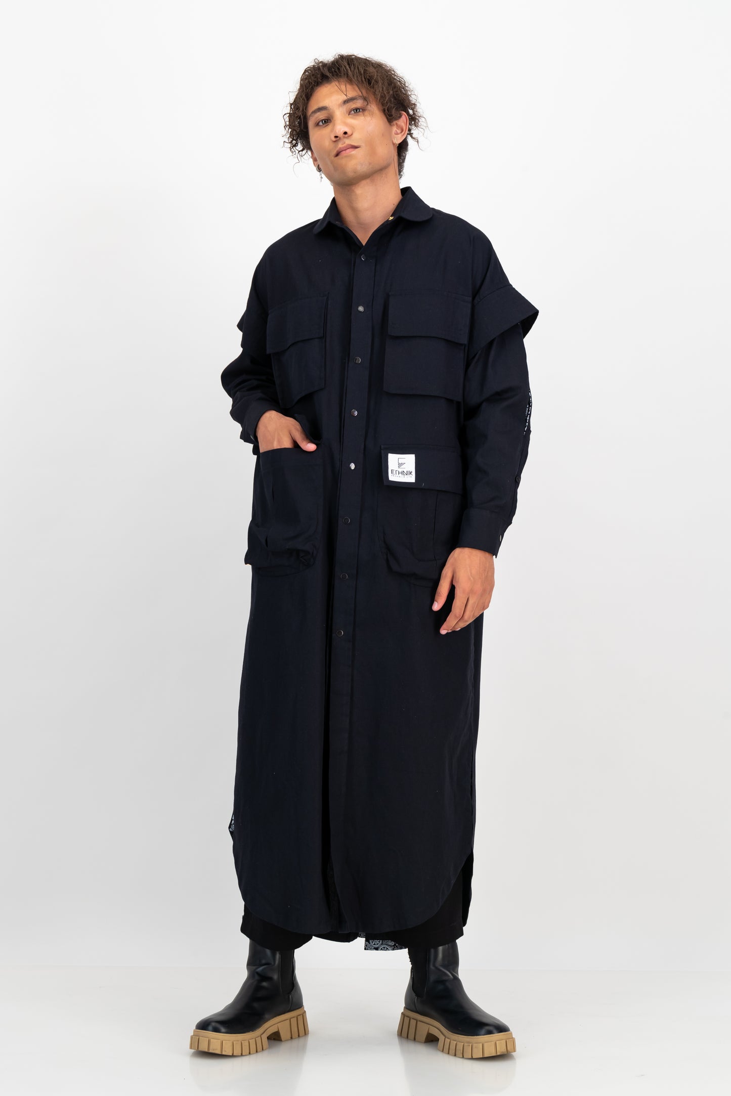 Ethnik Ltd. Edenrose Maxi Shacket